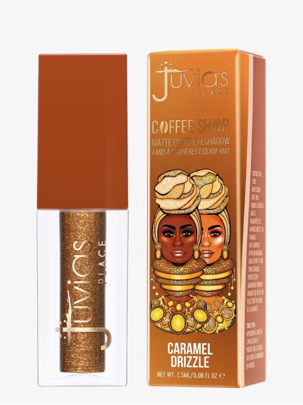 Juvia’s Place Coffee Shop Liquid Eyeshadow in Caramel Drizzle
